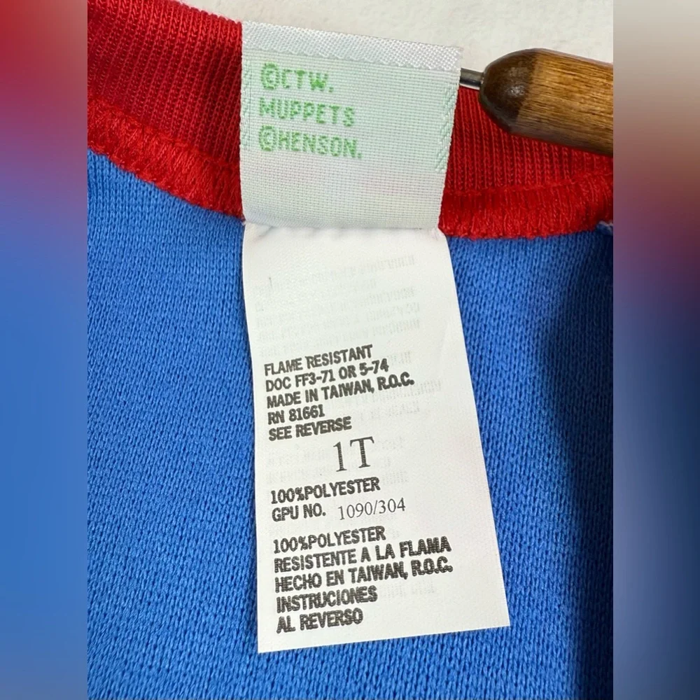 Sesame Street zip clothing